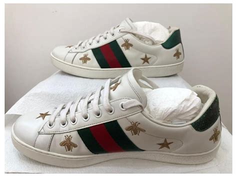 gucci abeja piedras suela